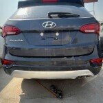 R Bumper  Hyundai Santa Fe 2016